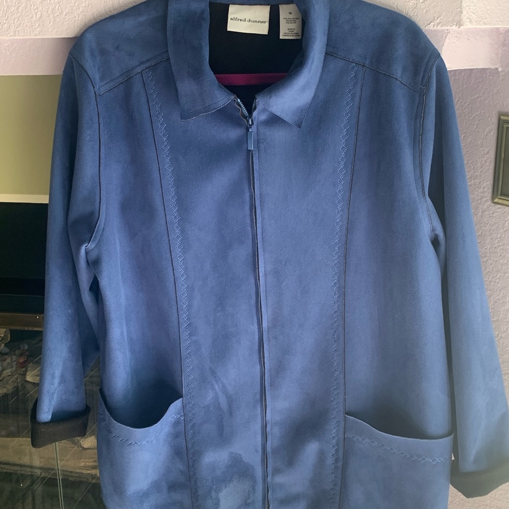 💙💙ALFRED DUNNER ZIPPERED JACKET (14) 💙💙